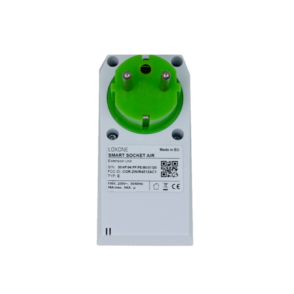 Jednoduché a bezdrôtové ovládanie zásuviek v domácnosti alebo firmy. Inteligentný systém LOXONE Air neponúka len pripojenie k zariadeniam, ale tiež meranie teploty a spotreby.